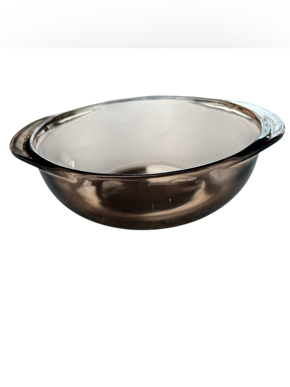Vintage Pyrex 023 Amber‎ Glass Mixing Bowl 1.5L Corning USA Oven Microwave Safe